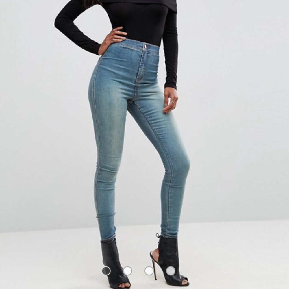 NWT 🦋 ASOS High-Waisted “Rivington” Skinny Jean